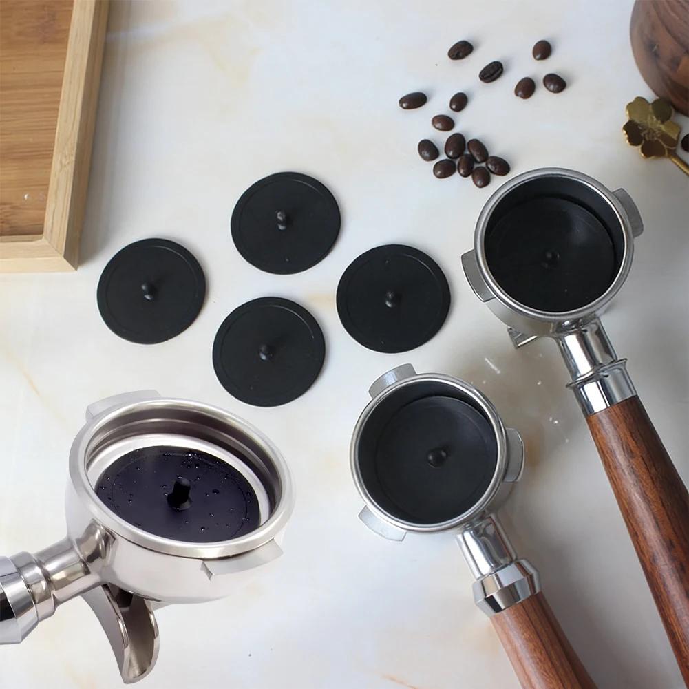 51/58mm Rubber Blind Filter Backflush Disk For For Espresso Machine Brewing Head Backwashing Gasket Parts