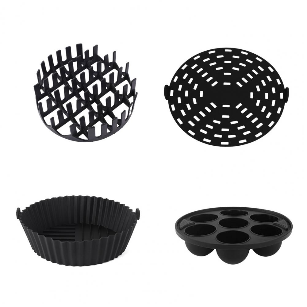 

Многоразовые противни для выпечки Силиконовый набор противней для выпечки Силиконовый набор противней для выпечки для аэрофритюрницы с решеткой для хот-догов Форма для торта Подарок для приготовления пищи