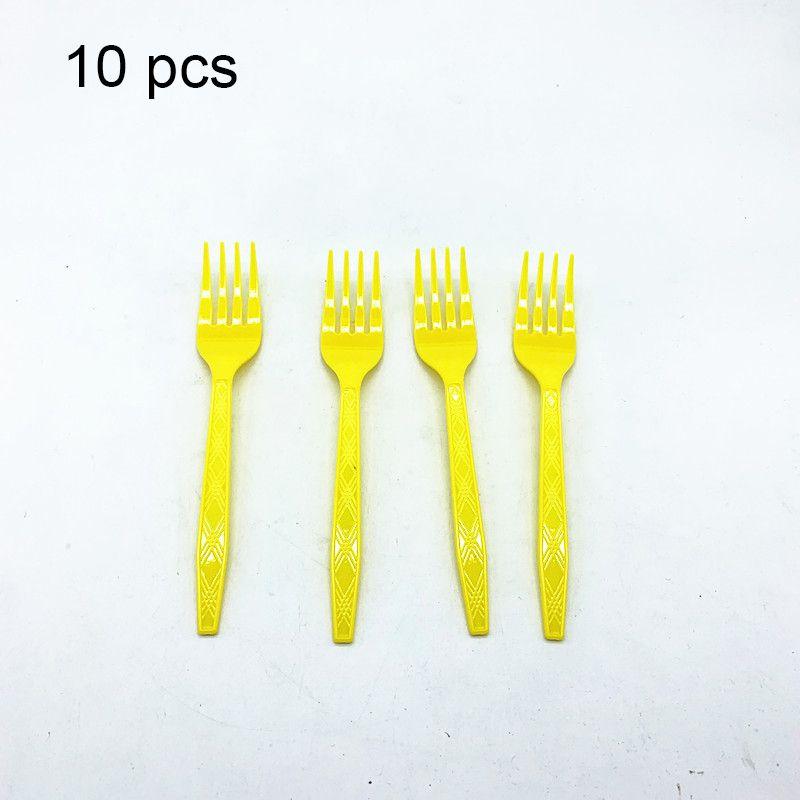 

Грузовик Транспортное средство Экскаватор Мальчик Детская Вечеринка День рождения Принадлежности Декор Баннер Посуда 10pcs-Forks