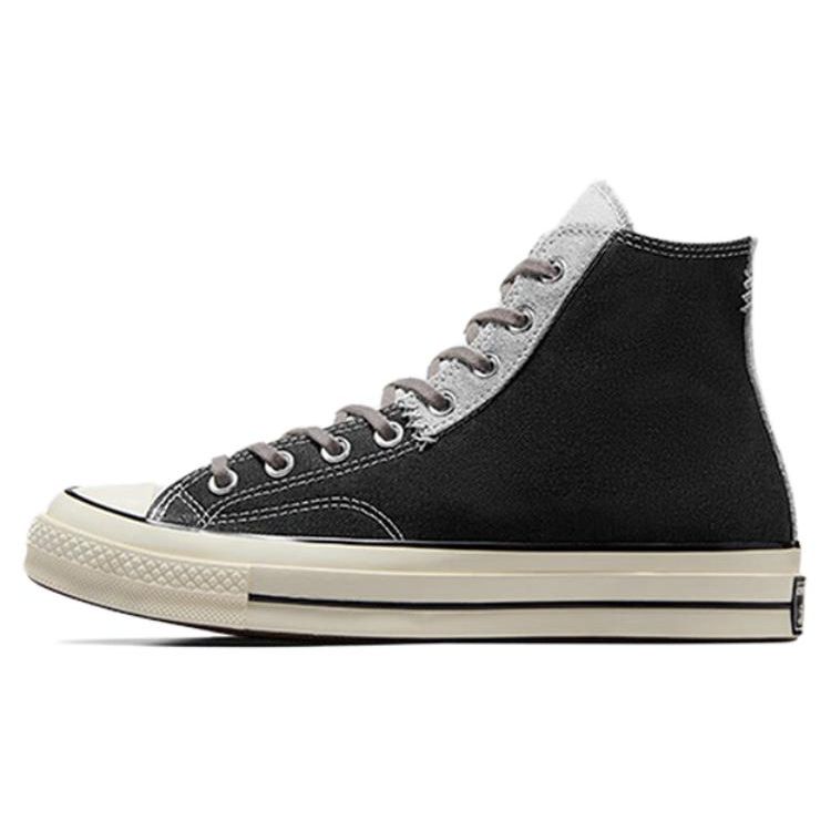 

Converse Chuck Taylor Ox Ретро Удобные Прочные Легкие Высокие парусиновые Кроссовки Унисекс Черный Серый A06537C 40