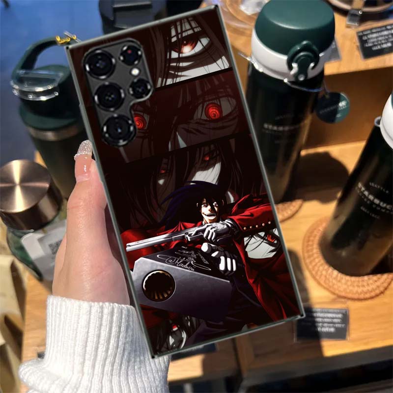 

Alucard Helsing Cases Phone Case for Samsung Galaxy S26 Ultra S25 Edge S24 S23 FE S21 Plus S20 S22 S10 Cover TPU Capa Shell Shoc Samsung S24