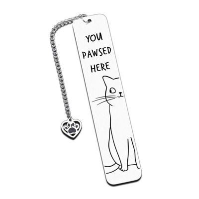 Metal Cat Bookmarks Collections Book Lovers Classical Chinese Bookmarks Learning Stationery Pagination Mark