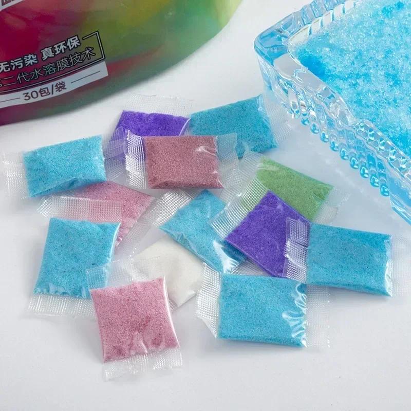 30PCS Scented Water-Soluble Ashtray Sand - 6 Colors, Fast Ash Extinguishing, Easy To Clean, Ideal for Home, Hotel, Party & Gifts