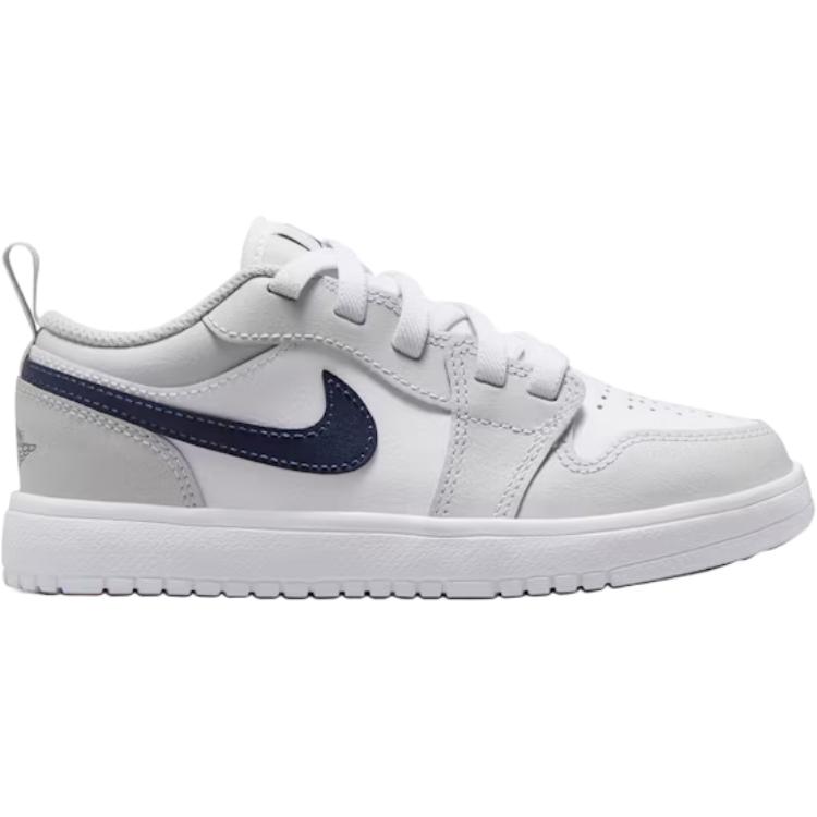 Air Jordan 1 Low ALT PS Georgetown Kids Sneakers White Neutral-Grey Gum-Medium-Brown DR9748-146