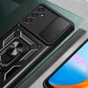 Armored Case for Samsung Galaxy A14 4G/5G, CamShield Slide, Black