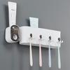 LIEI No-Drill Wall-Mounted Toothbrush Holder