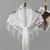 Stylish Lace Scarf For Everyday And Formal Occasions Soft Airy Texture Comfortable Wear Women