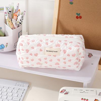 Simple and Clear Pencil Case with High Aesthetic Value for Storing Student Stationery Large Capacity Cute and Large Capacity