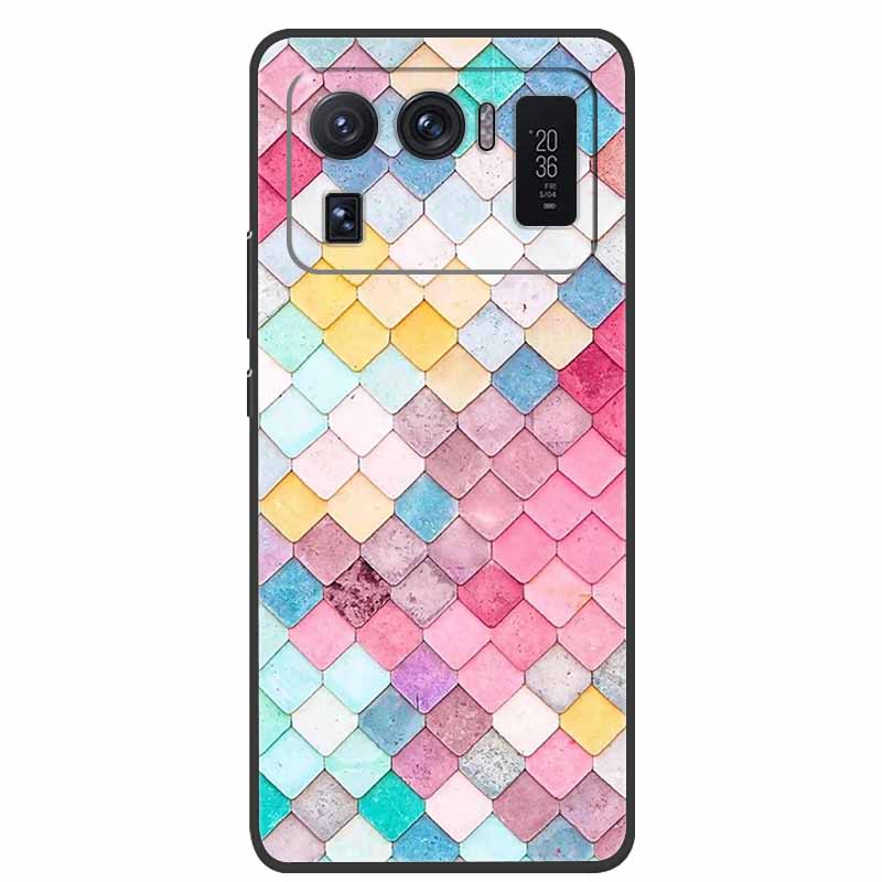 For Xiaomi Mi 11 Ultra Case 6.81 Shockproof Soft silicone TPU Back Cover Cases For Xiaomi11 Ultra Phone fundas Mi11 Ultra Cute