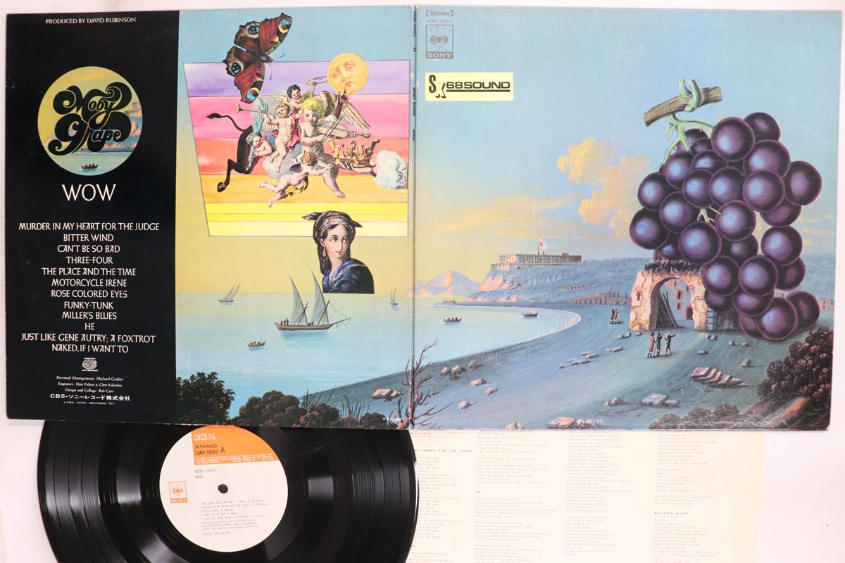 

Виниловая пластинка MOBY GRAPE Wow SONP50063 CBS SONY 1969 Япония Рок Б/у