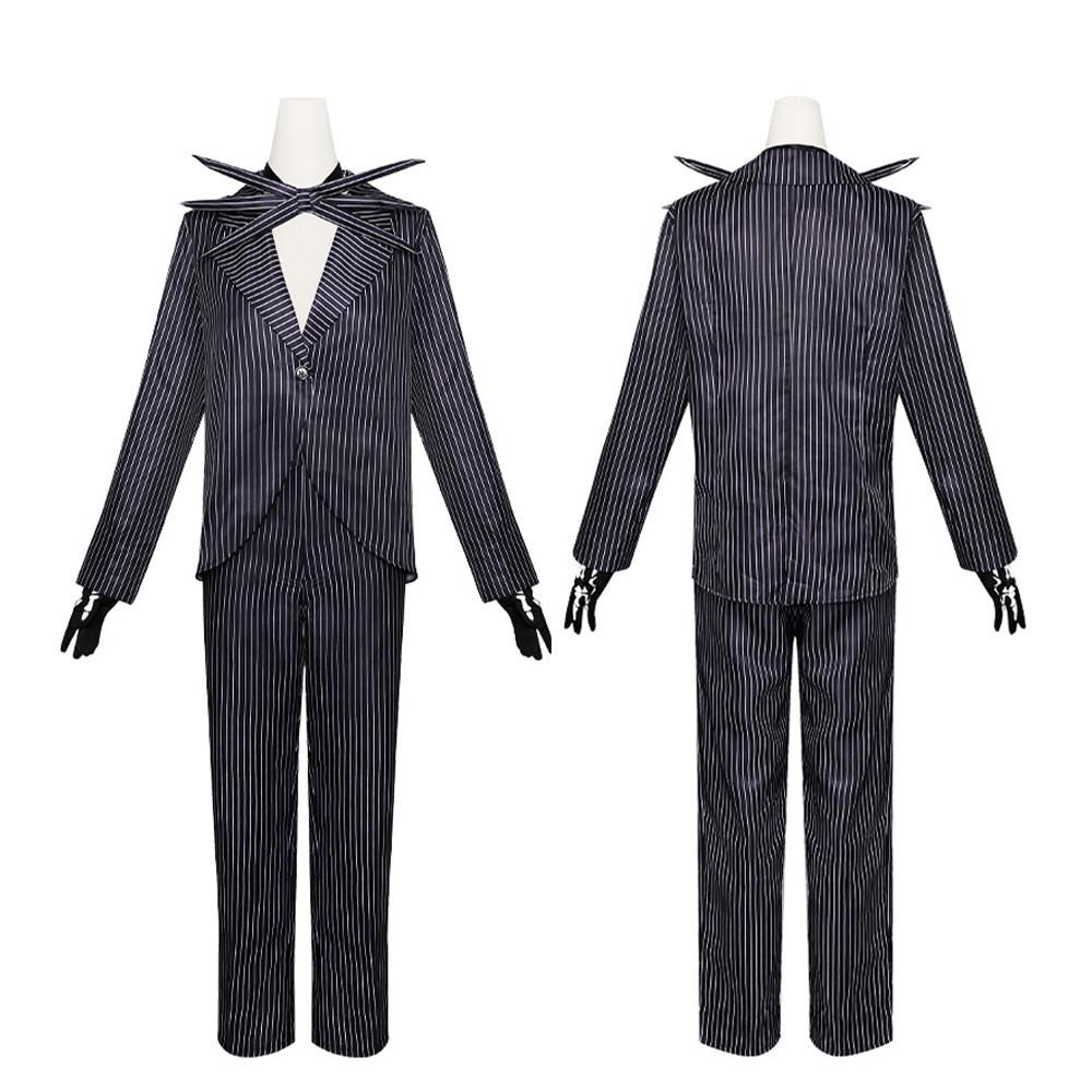 Nightmare The Before Christmas Cosplay Costume Adult Kids Halloween Gift Party