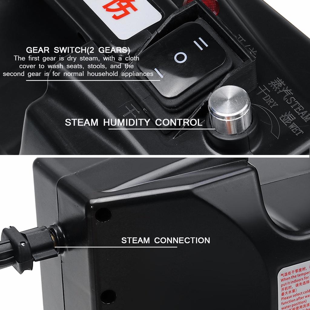 2600W Steam Cleaner Automatic Pumping Sterilization Disinfector High Temperature High Pressure Mobile Cleaning Machine