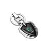 Metal Car Styling Keychain Key Rings Decoration Accessories For Skoda Rapid Fabia Octavia Yeti Superb VRS VII Kodiaq Scala Karoq kybf34