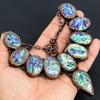 Abalone Shell Necklace, Copper Electroformed Gemstone Jewelry, Handmade Necklace Amazing Jewelry, Gift For Her