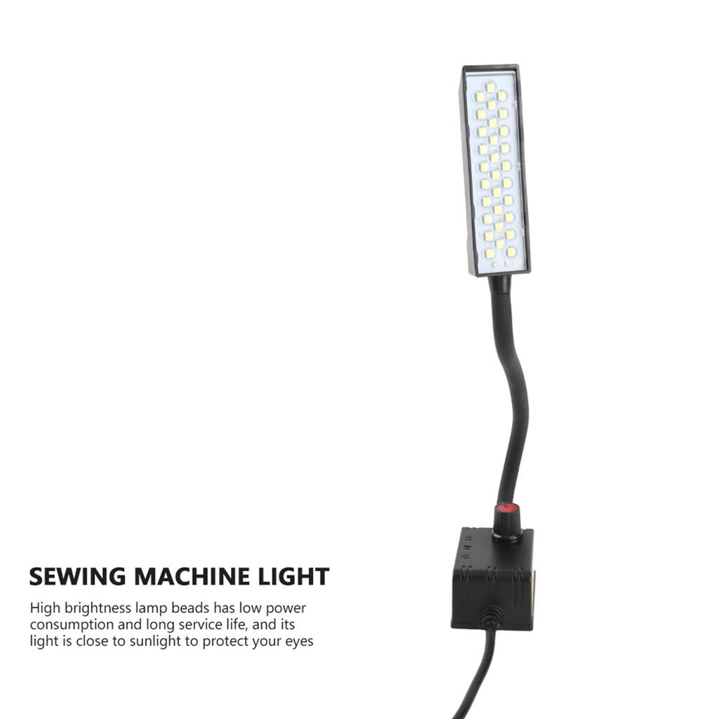 Sewing Machine LED Light 30 LEDs Gooseneck Lamp with Magnetic Mounting Base