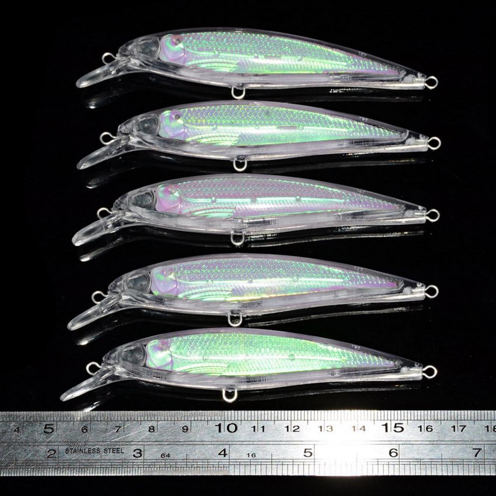 10pcs Unpainted Crankbait Lure Blanks - 2 Inch, 3/16 Oz, Fish Shape For Custom Painting & Tuning - View #2