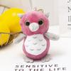 13Cm Cartoon Cute 4 Big Eyed Owl Simulation Plush Toy Keychain Soft Filled Animal Charm Backpack Decoration Toy