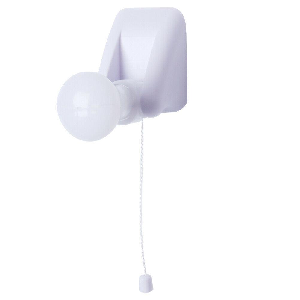 LED Pull Cord Wall Night Lights Cabinet Closet Table Lamp Self Adhesive Bulb for Home Toilet Bedroom Lighting