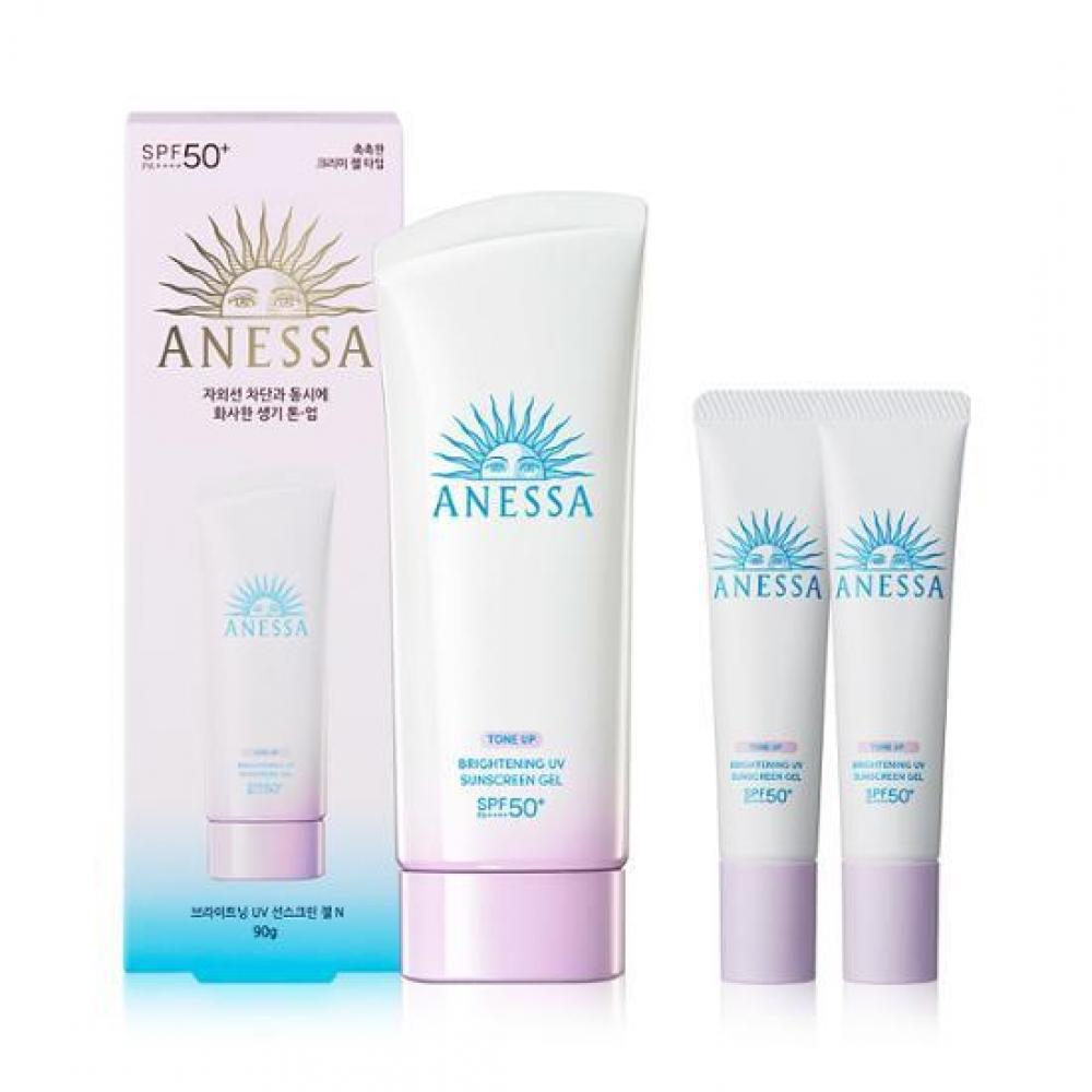 

Anessa Осветляющий УФ-солнечный гель 90 г Упаковка +15 г 2 шт.