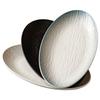 Nordic Style Oval Ceramic Fish Plate