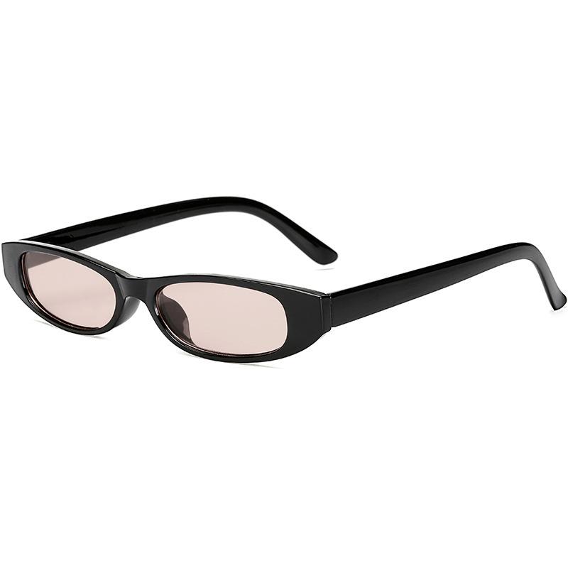 Classic Vintage Small Frame Sunglasses Women For Men Luxury Brand Design Sun Glasses Punk Popular Hip Hop Oval Shades Uv400