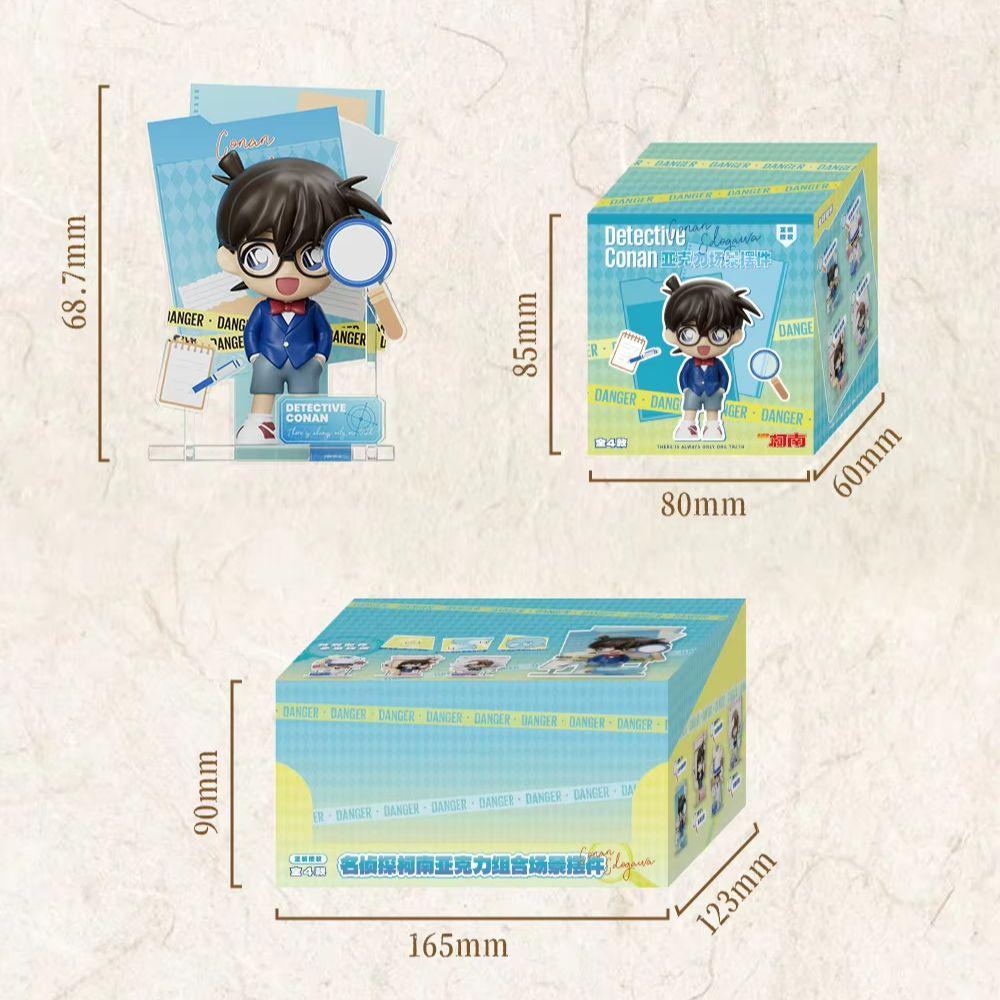Genuine Detective Conan Kaito Kid Ran Mouriblind Box Anime Action Figures Multi-Functional Model Pvc Ornament Toy Boy Girl Gift