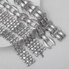 Edelstahl Handgefertigte Halskette & Armband Schlüsselbeinkette Zubehör Set