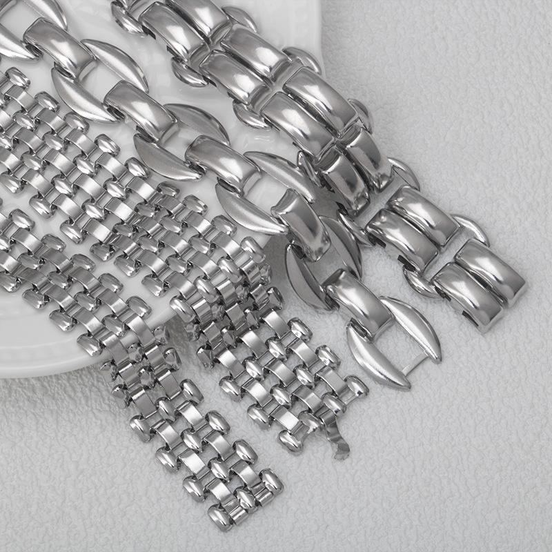 Edelstahl Handgefertigte Halskette & Armband Schlüsselbeinkette Zubehör Set