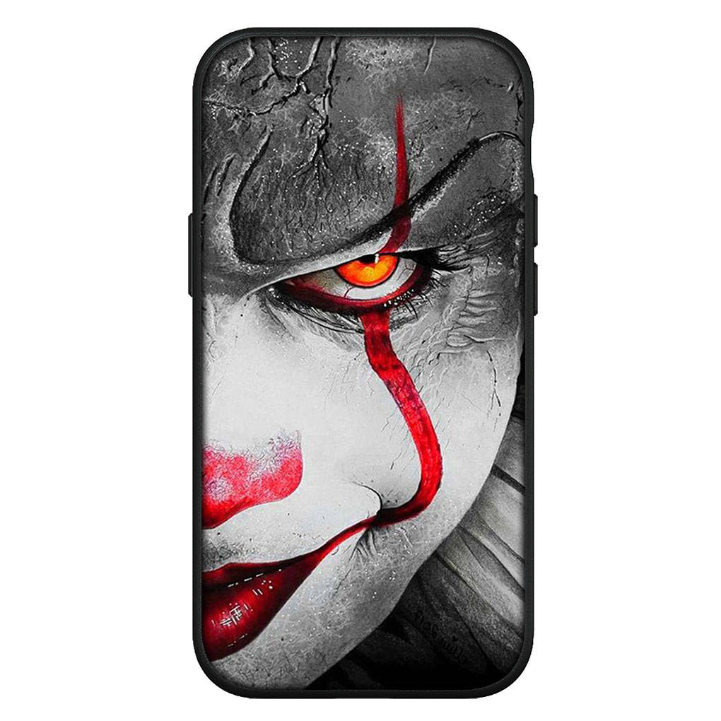 

для Samsung Galaxy S24 S23 iPhone 16 15 14 Xiaomi Redmi Note 13 12 11 10 Plus 9 Pro Max X XR Чехол для телефона Плакат Пеннивайз ОНО Стивена Кинга OPPO Huawei for iPhone 11 аэро