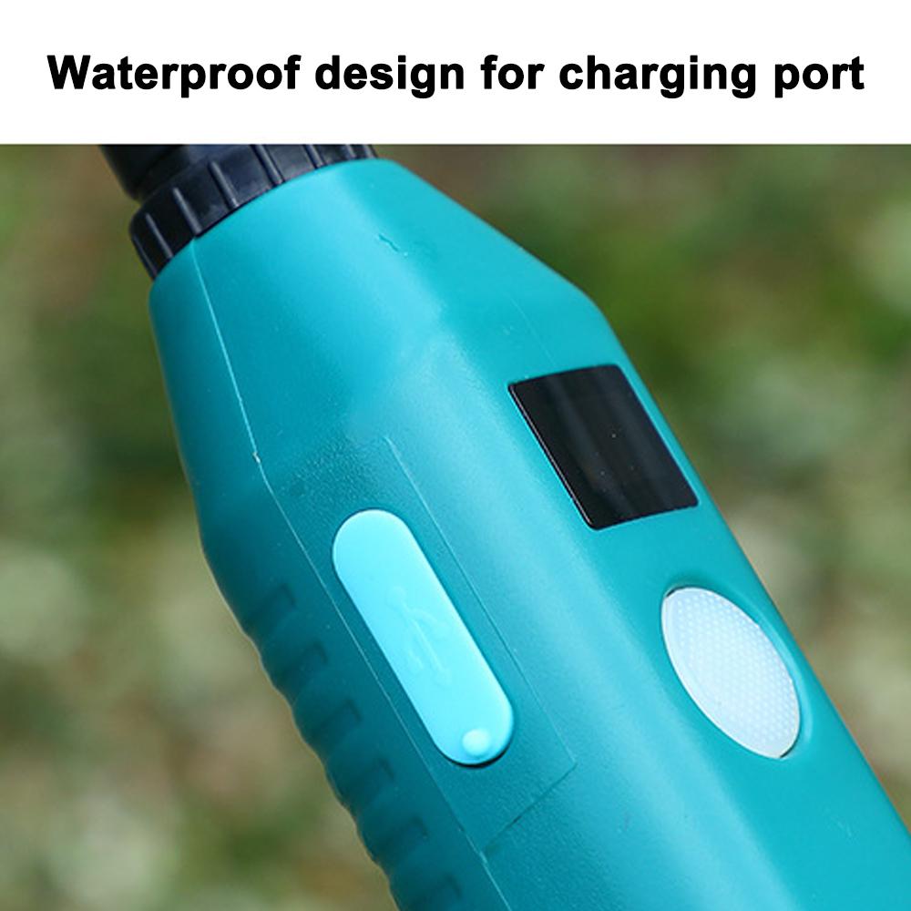 Elektrischer Gartenbewässerer Gartenpflanzen Bewässerungsgerät Blumensprühmaschine Teleskopstange