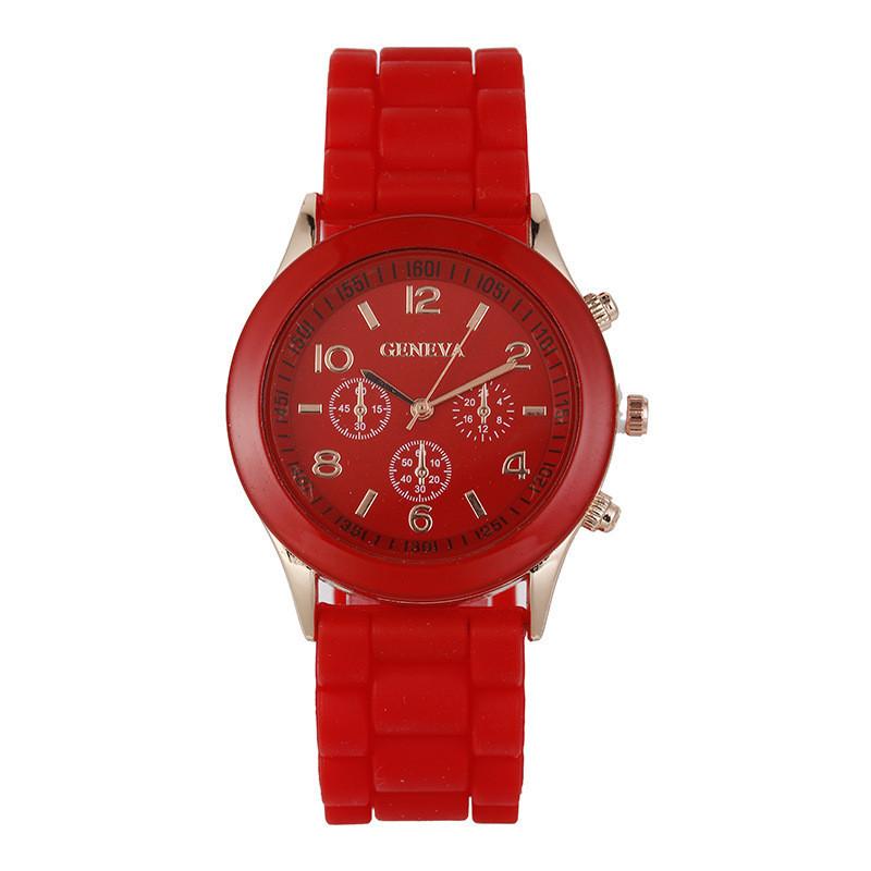Silicone Jelly Watch For Adults Fashion Casual Quartz Watch With Color Options