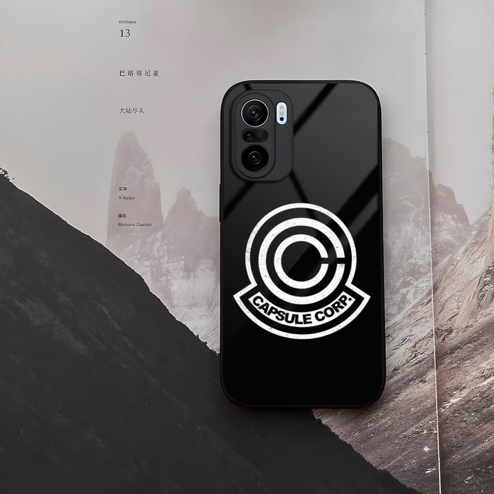 Capsule Corp Skullies Phone Case Tempered Glass For Xiaomi 15 14 12 Lite Pro 13 11t Lite POCO M6 M5 X6 X5 X3 F5 F6 Pro Cover