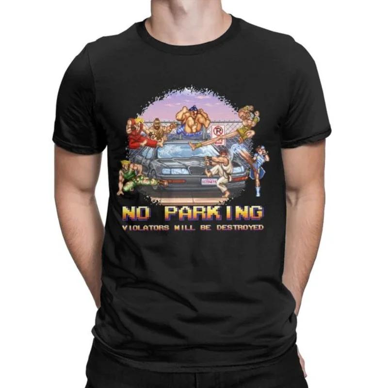 Street Fighhtter Sagat  Muay Thai Gaming Hadouken T Shirt for Men Casual Modal Tees Short Sleeve T Shirt Crewneck Tops
