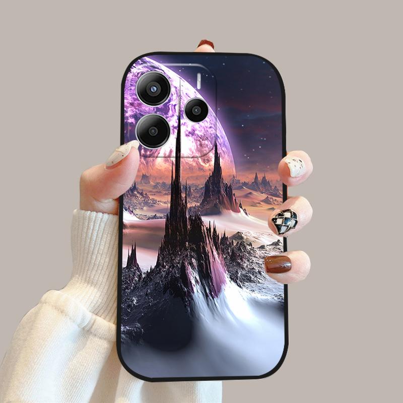 Für Redmi Note 14 5G Weiche Hülle 24094RAD4G Silikon TPU Handy Rückseite Abdeckung Para Für Redmi Note 14 4G Handy Schutz Stoßfänger Fundas