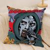 M-MF D-Doom Madlib Cushion Cover Soft Plush Double-Sided Printed Sofa Pillow Cushion Cover | Cozy All-Season Durable Decor Gift