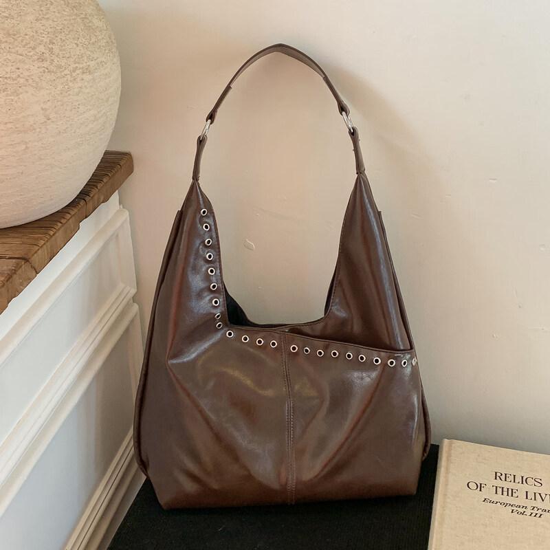 OGAR Fashionable Soft Leather Shoulder Bag