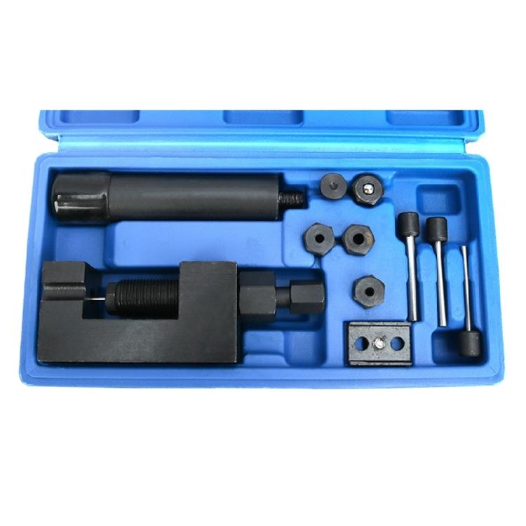 Motorcycles Bike Chain Cutter Breaker Splitter Riveting Tool Rivet Repair Set