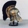 Medieval Knight Steel Authentic Troy Achilies Helmet- Greek Helmet With Wooden Stand