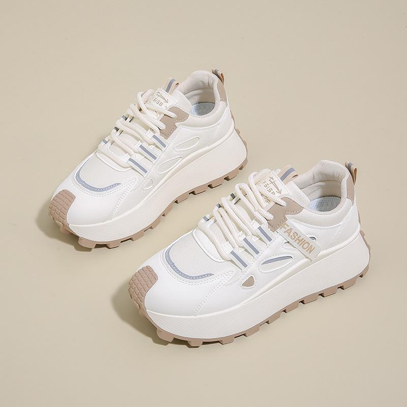 New Dad Shoes Women's Autumn Student Sports Running Casual Shoes Platform Heightening Shoes