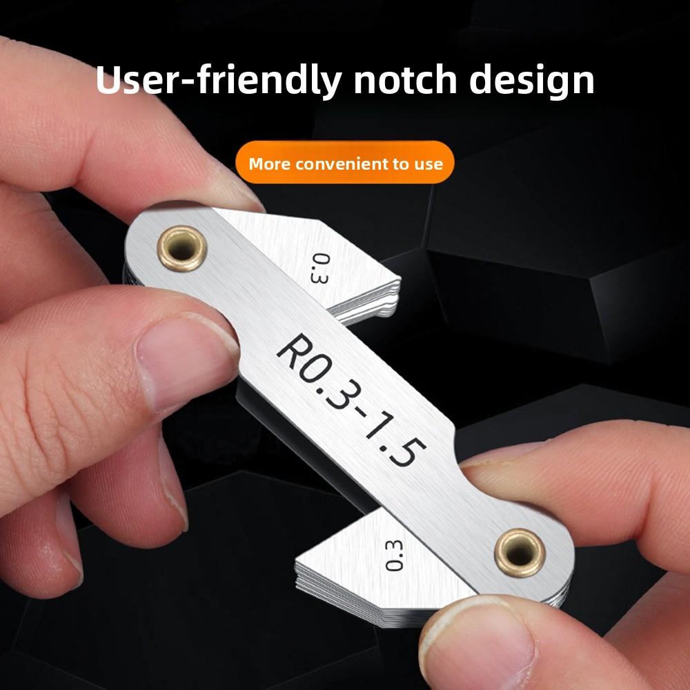 Stainless Steel Sample R Gauge Screw Pitch Center Measurement  Industrial Measurement