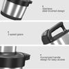 3 Gear Electric Meat Grinders Stainless Steel Kitchen Chopper 6.5L Large Capacity Vegetable Food Processor