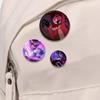 32/44/58MM Anime Helluva Boss Pins Round Tinplate Brooches for Backpack Cothes Accessories Hat Decoration Gifts HD Print Cartoon Badge