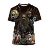 Rob Zombie 3D Print T-Shirts Rock Singer Streetwear Men Women Fashion Oversized Short Sleeve T Shirt Kids Tees Tops Man Clothing