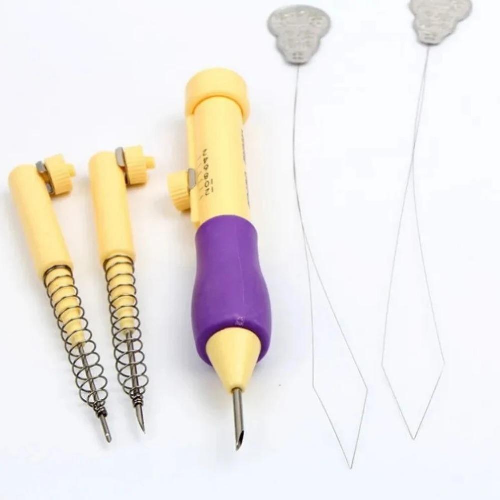 DIY Craft Embroidery Punch Needle Kit Embroidery Stitch Pen Sewing Accessories