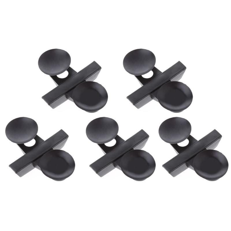 

5pcs Plastic Divider Sheet Holder Suction Cup Black for Aquarium Fish Tank New MAY19 чёрный