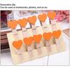Mini Wooden Photo Pegs - Colorful Clips for DIY Crafts & Decorative Wall Displays