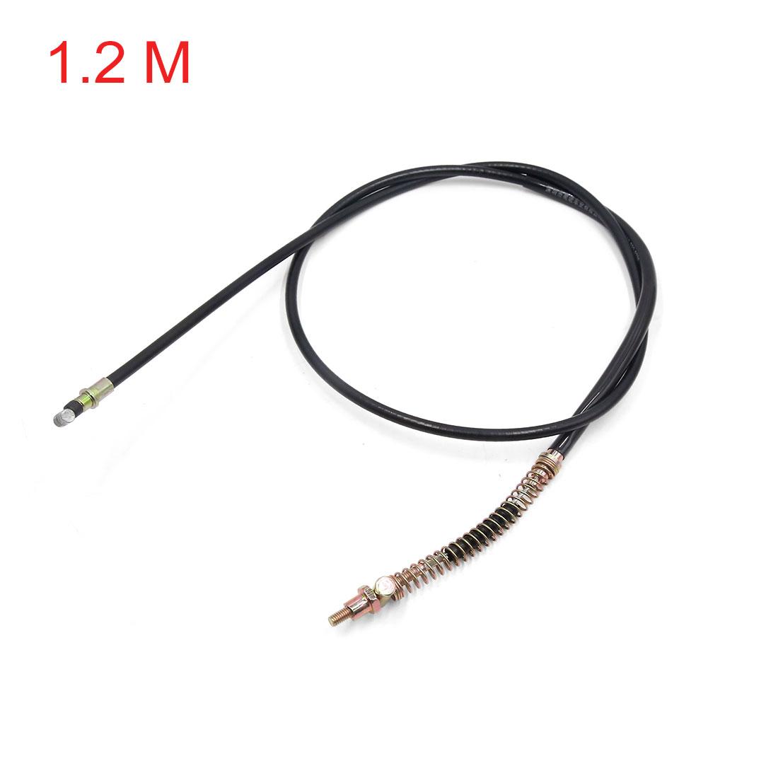 X- AUTOHAUX Universal Motorcycle Front Brake Cable 1.35M Plastic Coate Front Brake Cable Wire Motorcycle Parts M6x1.0 1.2m