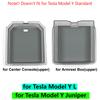 for Tesla Model Y L Juniper 2026 Center Console Storage Box Armrest Box Hidden Organizer Cup Mat MY YL 2025 Interior Accessories