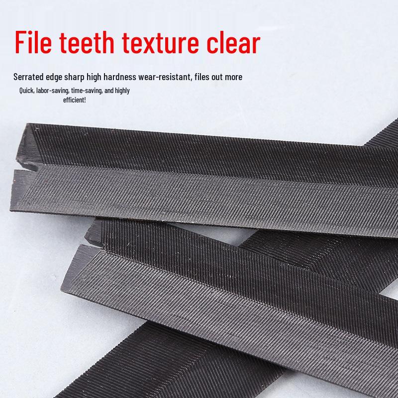 Diamond Tungsten Steel File Set: Hand Saw, Felling Saw, Hair Saw, Rasp, Triangle Grinder.