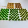 5mm39 Grass Tufts for Train Track Models and Military Dioramas - Handmade DIY Scenery Material